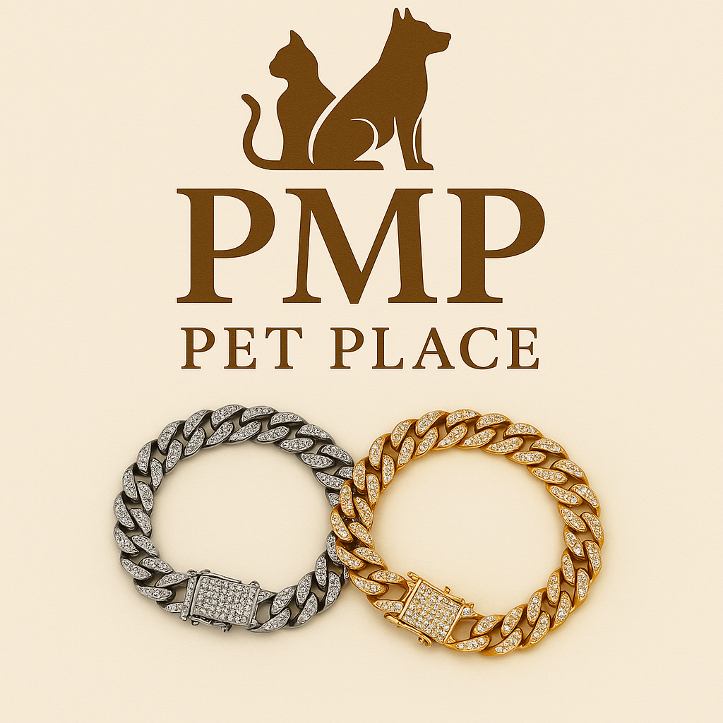 Luxury Cuban Link Chain Collar for Pets