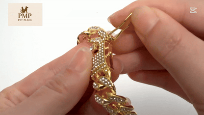 Luxury Cuban Link Chain Collar for Pets